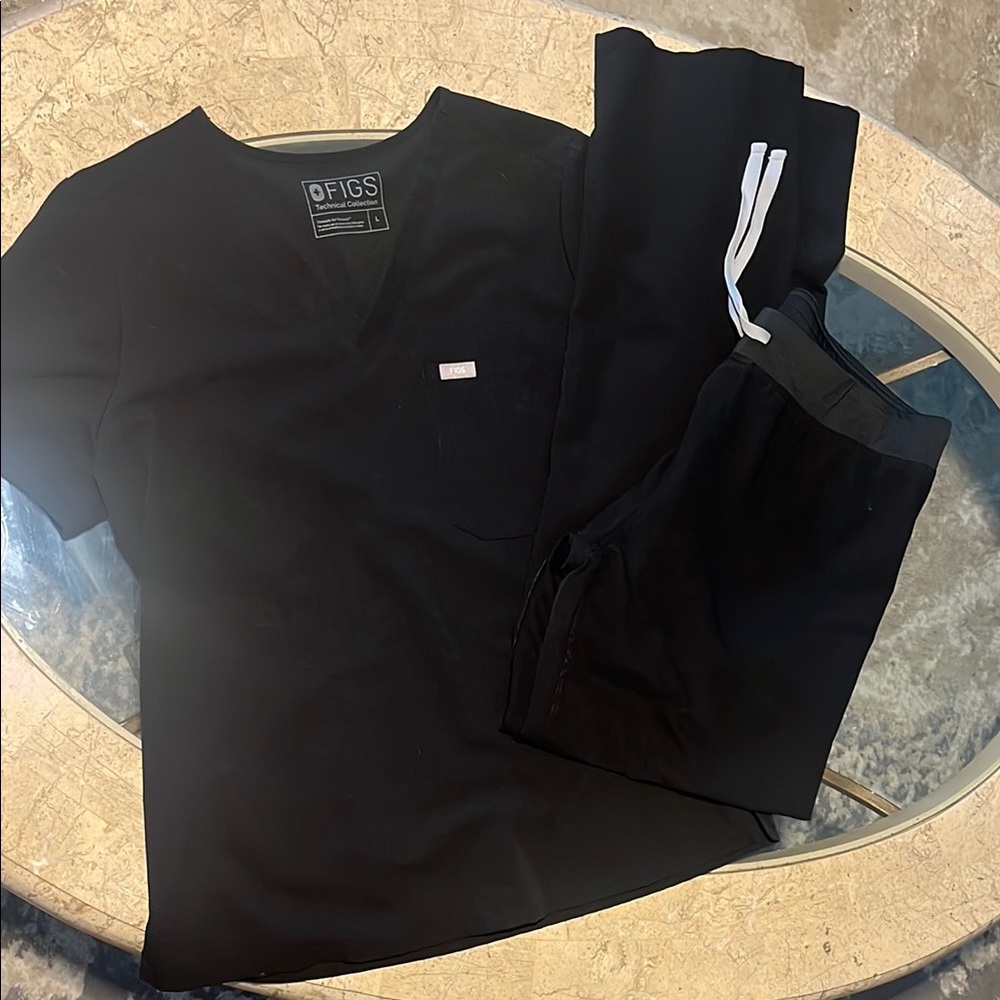 FIGS Classic Black Medical Scrubs